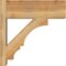 Ekena Millwork Balboa Block Rough Sawn Outlooker, Western Red Cedar, 8"W x 22"D x 22"H OUT08X22X22BOA05RWR - alternate 2